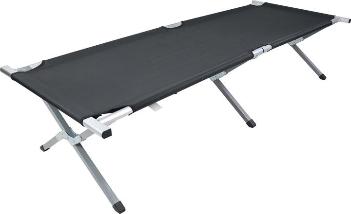 Produktbild VCM Alu Campingbett Feldbett 210cm Tosali L