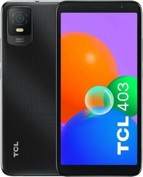Image du produit TCL 403 2/32GB Double SIM czarny (32 Go, Noir pur, 6", Double SIM, 8 Mpx, 4G)