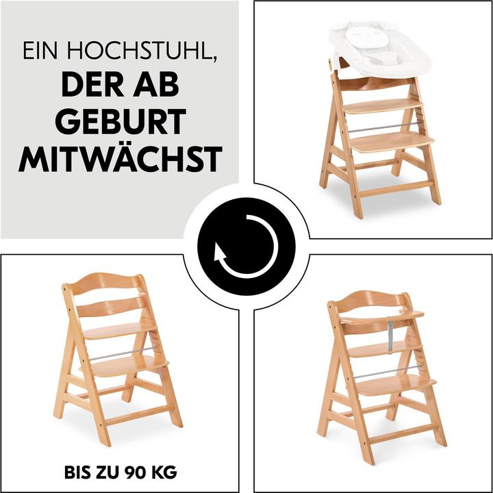 Produktbild Hauck Alpha+B natural (Hochstuhl)