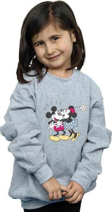 Produktbild Disney Mickey And Minnie Mouse Kiss Sweatshirt Mädchen (152, 158)