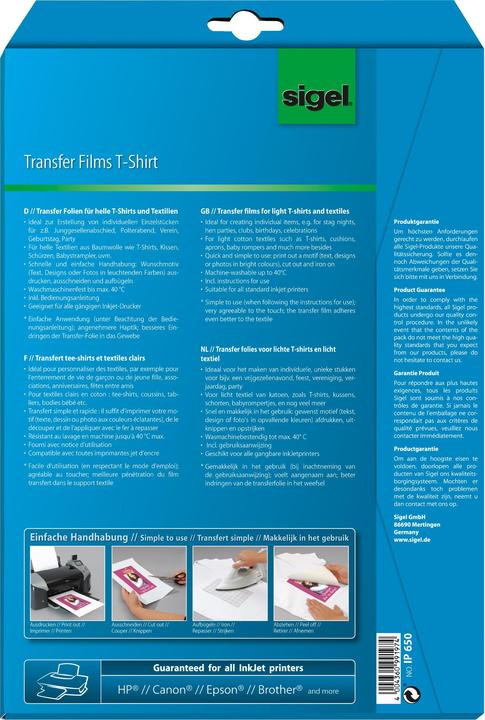 Produktbild Sigel Polymer-Papier (197 g/m², 12 x)