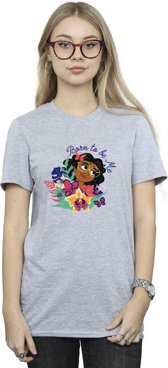 Actual product image Disney Womens/Ladies Encanto Born To Be Me Cotton Boyfriend T-Shirt (L)