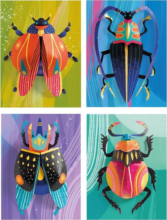 Actual product image Djeco 3D Images Paper Beetle