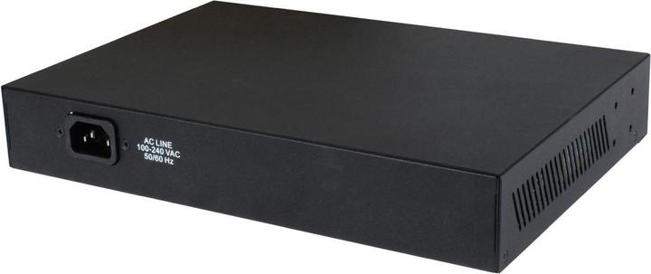 Produktbild Allnet switch smart managed 8 port gigabit 140w / 8x poe+ / 2x sfp / lüfterlos / 19 zoll / zollall- (10 Ports)