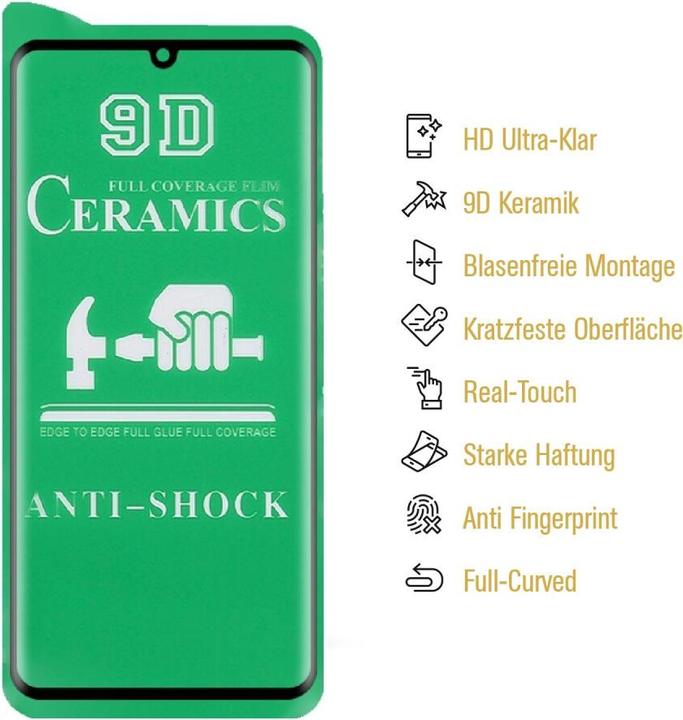 Produktbild Protectorking 3x Ceramic-Glass Full Cover HD Klar (3 Stück, Xiaomi Redmi Note 10)