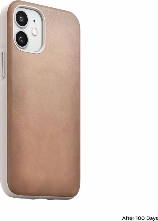 Image du produit Nomad Étui durci MagSafe en cuir naturel pour iPhone Mini (Apple iPhone 12 mini)