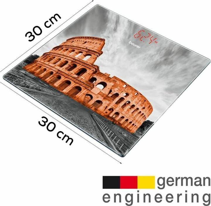 Produktbild Beurer Glaswaage GS 215 Rom (180 kg)