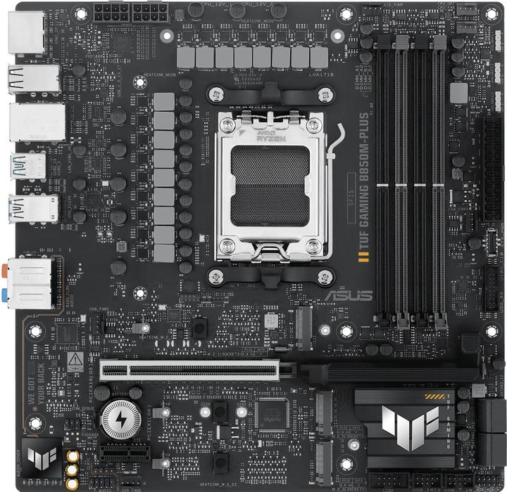 Immagine prodotto ASUS TUF GAMING B850M-PLUS (AM5, AMD B850, mATX)