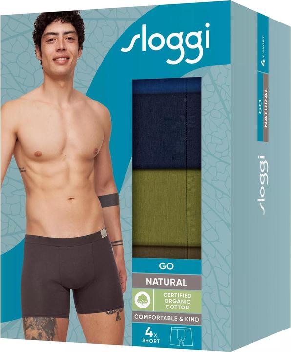 Produktbild Sloggi Go Natural (S, 4er Pack)