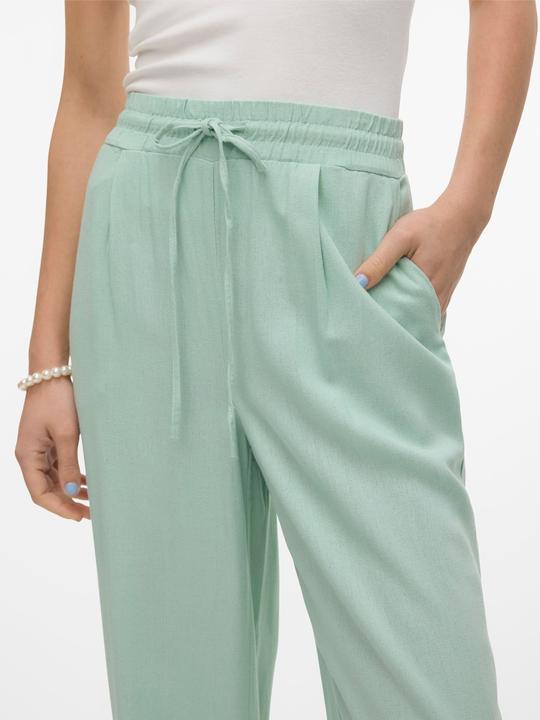 Actual product image Vero Moda VMJESMILO Mid-rise waist trousers Wide leg trousers (S)