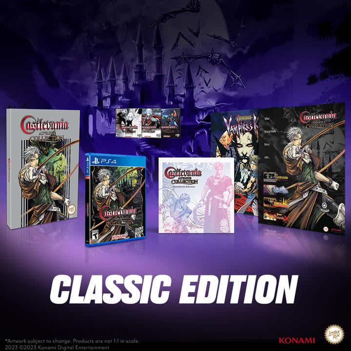 Actual product image Limited Run Castlevania Advance Collection Classic Edition (PS4, EN)