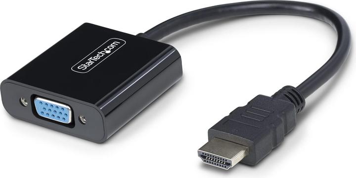 StarTech Adap HDMI to VGA Adapter, 1080p (HDMI, 23.40 cm)