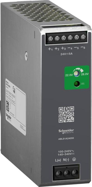 Actual product image Schneider Electric ABLS1A24050, 40 mm, 117.6 mm, 123.6 mm, 550 g, 180 mm, 175 mm
