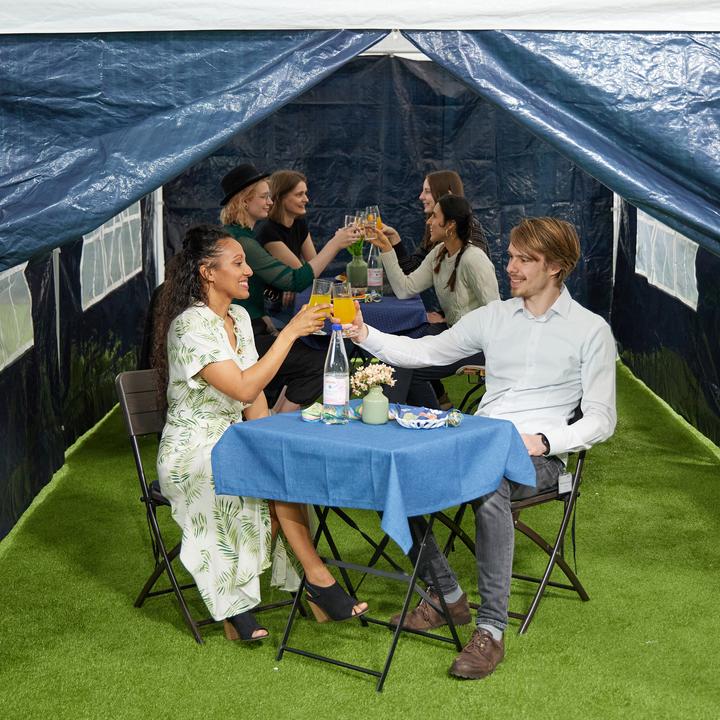 Actual product image Relaxdays 6x pavilion side wall (10 cm, 300 cm)