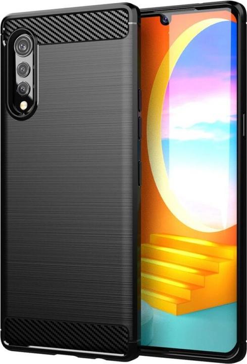 Screenguard LG Velvet Hull Carbon Brushed Soft TPU (LG Velvet)
