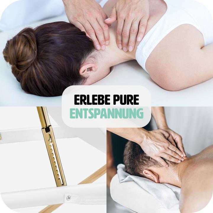 Actual product image tectake Massage couch