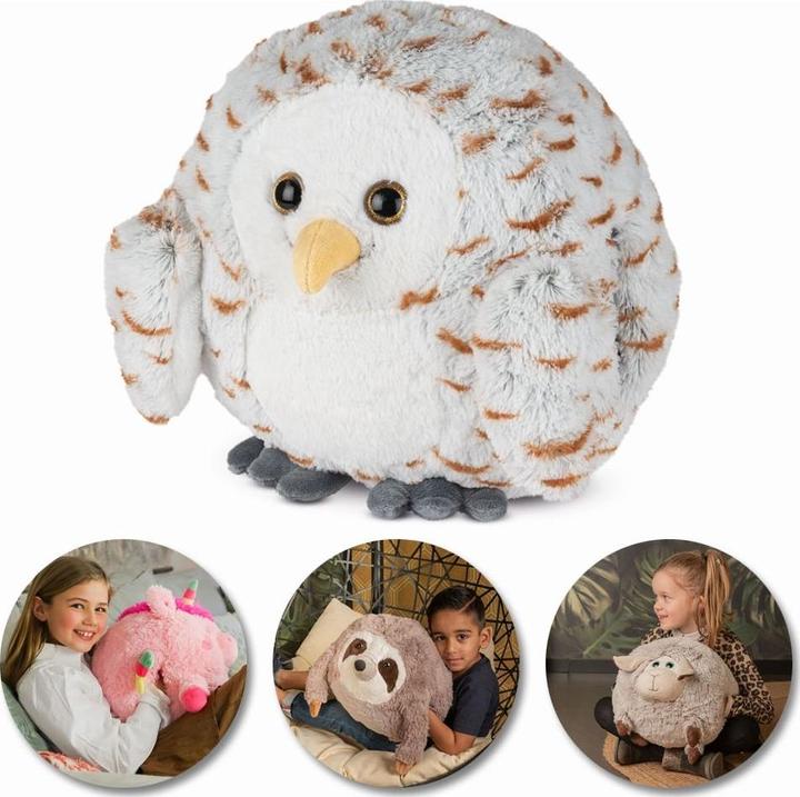 Immagine prodotto Cozy Noxxiez Scaldamani Gufo innevato (35 cm)