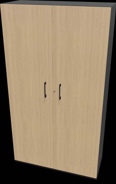 Black, Oak decor bleached, Dark grey