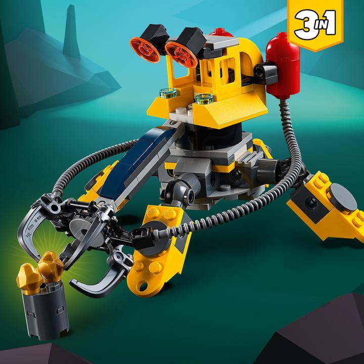 Produktbild LEGO Unterwasser-Roboter (31090, LEGO Creator 3-in-1)