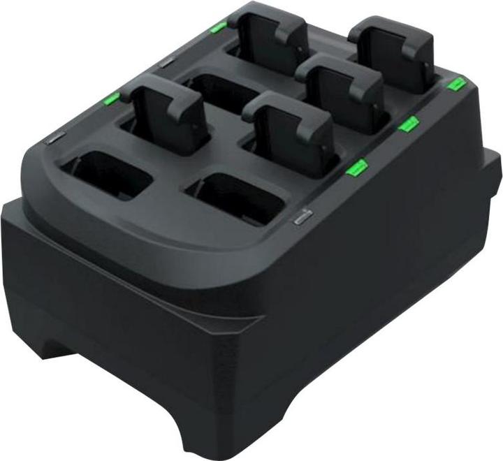 Actual product image Zebra 8-Slot Battery Charger - Battery Charger - for P/N: BTRY-RS51-4MA-01, BTRY-RS51-4MA-10, (req