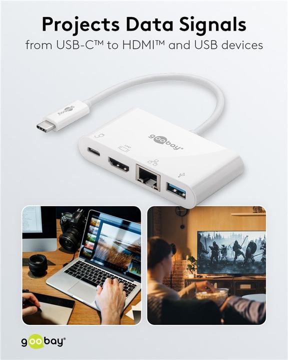 Produktbild Goobay Multiport-Adapter (USB-C, 1 Ports)