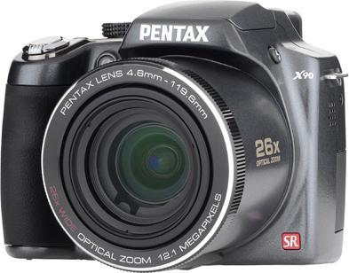 Image du produit Pentax X90, 12MP, zoom WW 26x, vidéo HD, noir (1/2,3'')