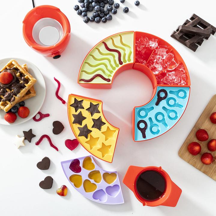 Produktbild InnovaGoods Maschine für Gummibärchen und Schokolade - 2-in-1