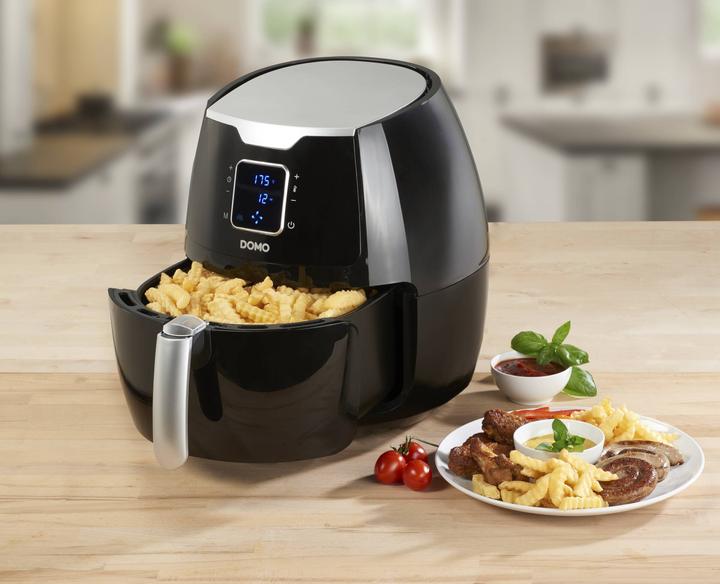 Productafbeelding Domo DELI-FRYER XXL Eén/Onder-een Zelfsluitende Air Fryer