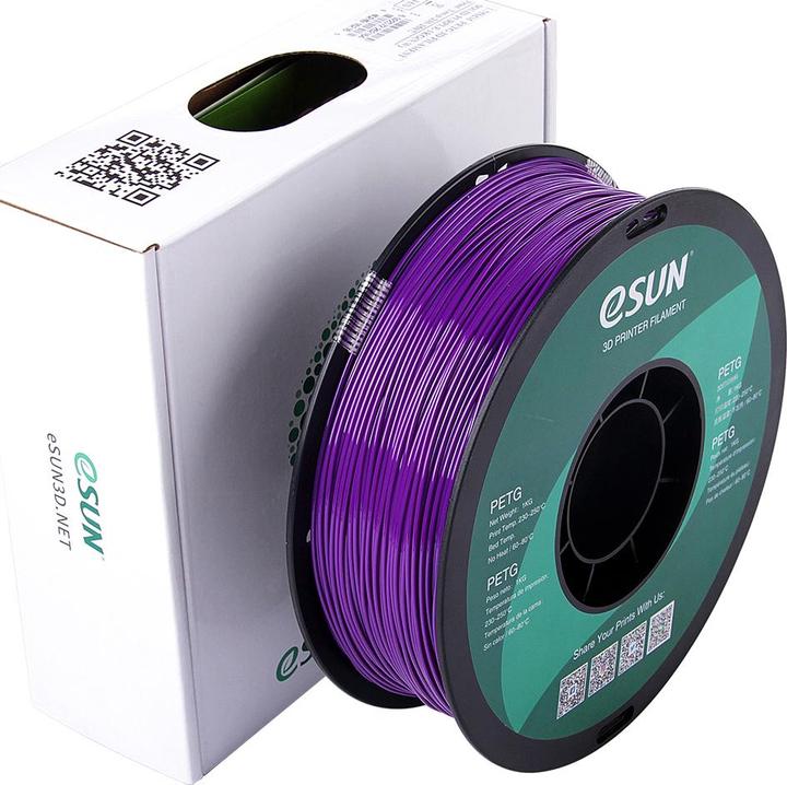 Immagine prodotto eSUN Filamento PETG (PETG, 1.75 mm, 1000 g, Viola)