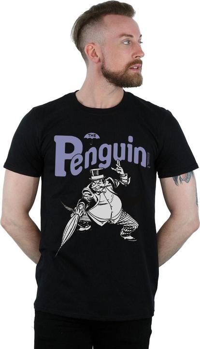 Actual product image Mens Penguin Mono Action Pose T-Shirt (XL)