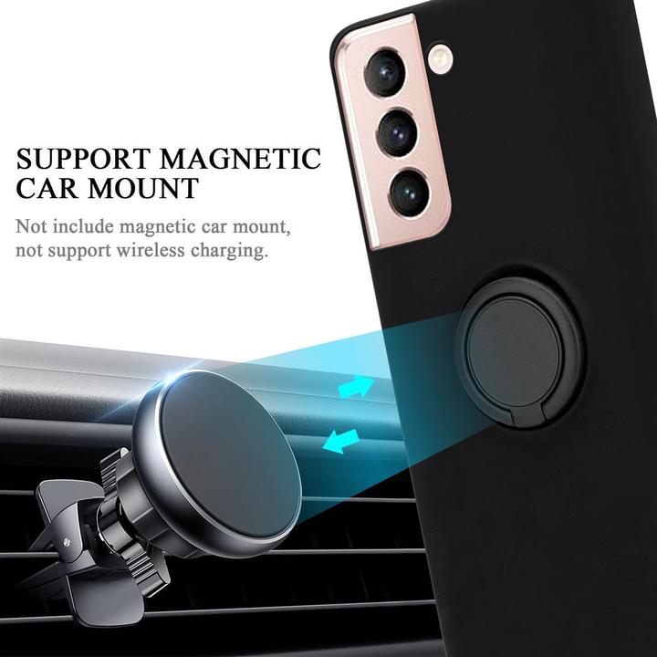 Actual product image Cadorabo TPU Liquid Ring Silicone Case Cover (Samsung Galaxy S21 5G)