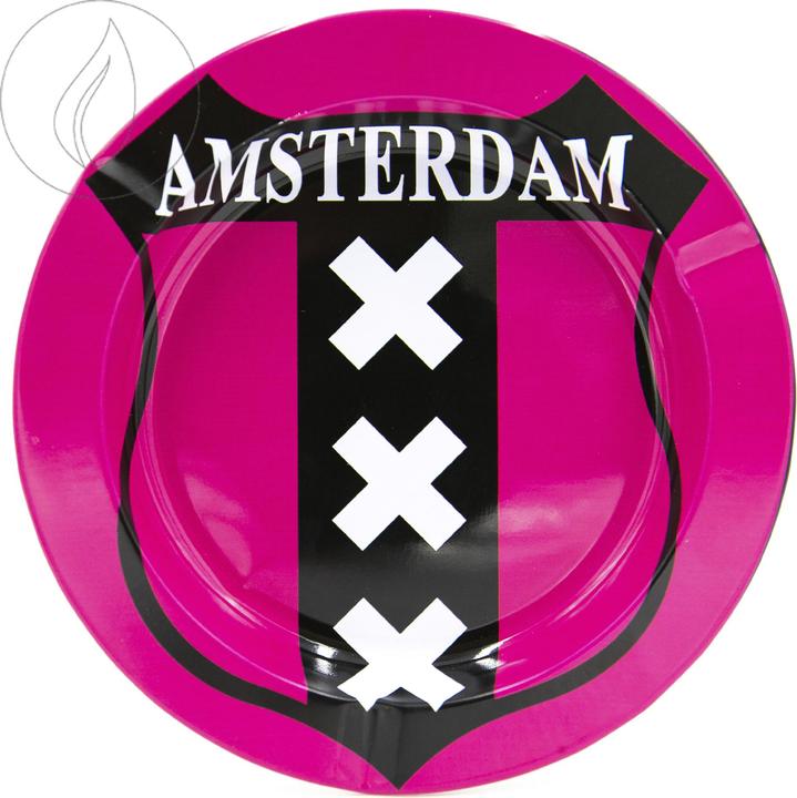 Produktbild V Syndicate Europe V Syndicate Metal Tin Ashtray Amsterdam Pink