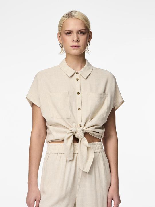 Image du produit Pieces PCVINSTY Blouse en lin mélangé (XS)