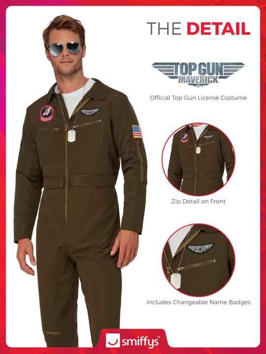 Produktbild Smiffys Top Gun: Maverick (L)