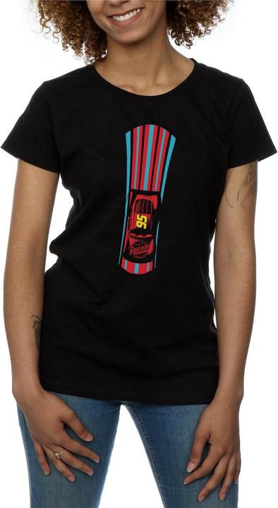 Immagine prodotto Disney Cars Lightning McQueen Stripes Maglietta Donna (M)