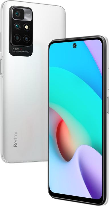 Produktbild Xiaomi Redmi 10 (128 GB, Pebble White, 6.50", Dual SIM, 50 Mpx, 4G)