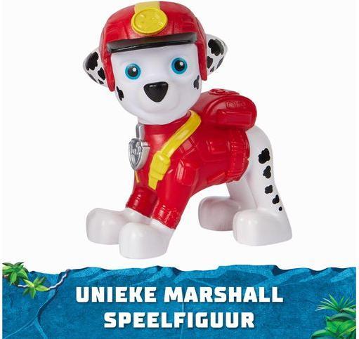 Actual product image Spin Master Paw Patrol Jungle Pups Deluxe Vehicle Marshall