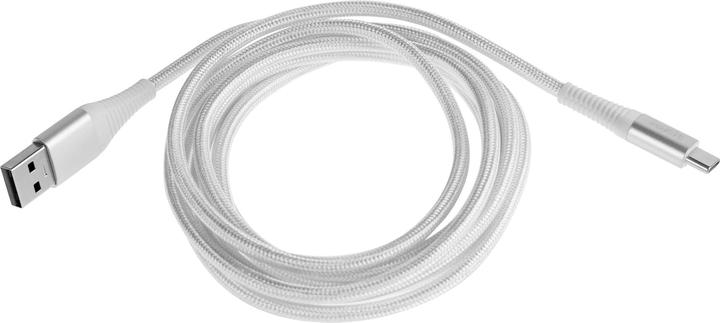 Actual product image Onit USB 2.0 cable USB A - USB C 2 m, White (2 m, USB 2.0)