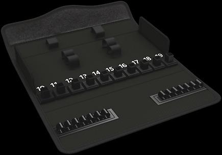 Actual product image Wera 9420 Textile Box 8100 SC Zyklop Speed