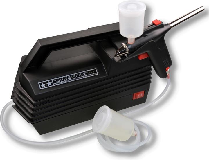 Produktbild Tamiya Spray-Work Airbrush mit Kompressor 7 2V