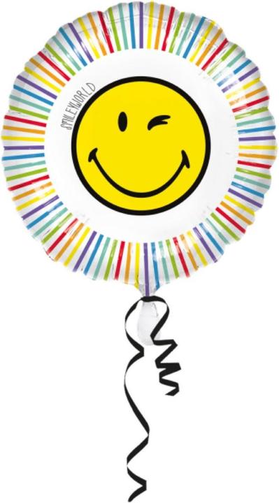 Produktbild Amscan Ballon alu - Smiley (5 x)
