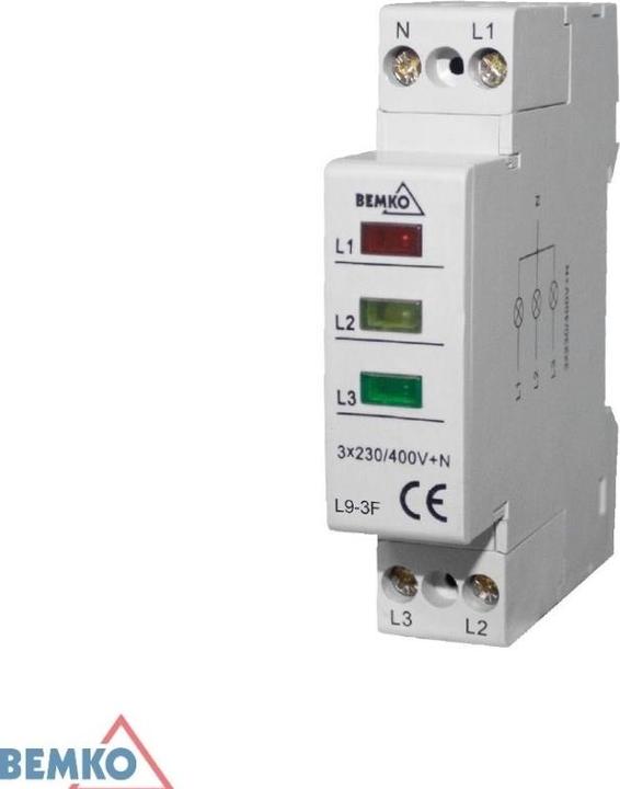 Produktbild Bemko Spotline Euro Spot QRB111 Schienensystem mit 3-Phasen-Adapter G53 75W schwarz (153430)
