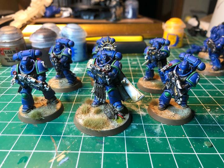 Actual product image Games Workshop Warhammer 40k - Space Marine Primaris Intercessors (Plastic)