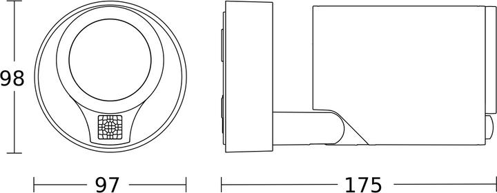 Produktbild Steinel LED Strahler Spot one Connect (520 lm, GU10)
