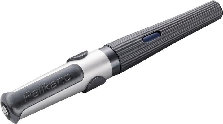 Produktbild Pelikan Füllhalter o structure P481L, grau Schaft mit Rillenstruktur, ergonomische Soft-Griffzone (Grau, 1 x)