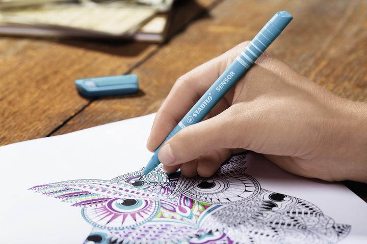 Actual product image STABILO Ink fine pen sensor (Black, 1 x)