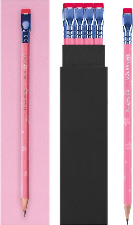 Immagine prodotto Moleskine Matite BLACKWING Sakura con gomma (12 x)