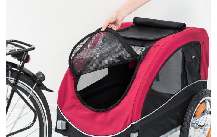 Actual product image Trixie Bicycle trailer (Dog, Reflectors, Breathable)