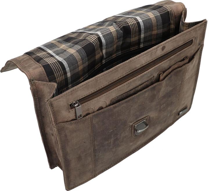 Produktbild Harolds Antico Collegemappe Unterarmmappe Leder 37 cm (1 x)