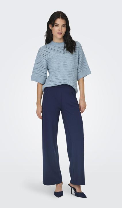 Produktbild JdY Knit Fit Rundhals Gerippte Ärmelbündchen Tief angesetzte Schulter Pullover Strickpullover (M)